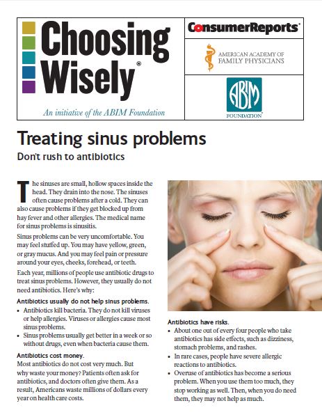 Choosing Wisely patient list example