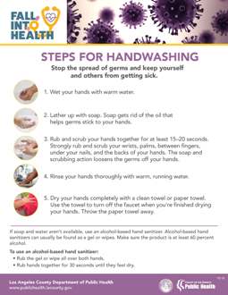 Fall Handwashing Flyer