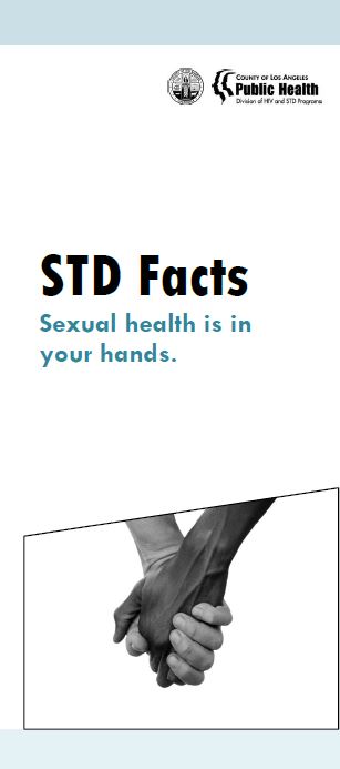 Trifold Brochure STD Facts