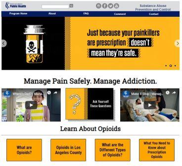 Safe Pain Management Website