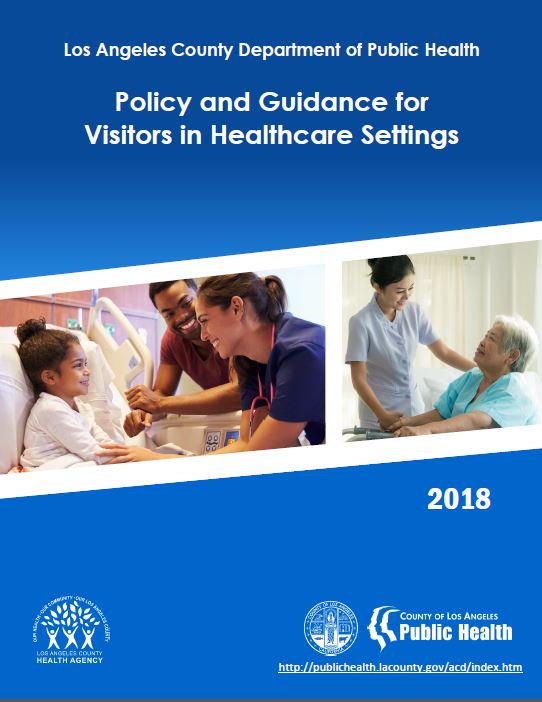 Booklet - Policy and Guidance for Visitors in Healthcare Settings