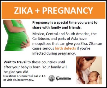 Advice for pregnant women about Zika and travel